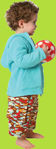 Zutano Toddler Pool Cotton Sherpa Hoodie