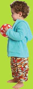 Zutano Toddler Pool Cotton Sherpa Hoodie