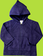 Zutano Navy Fleece Jacket for Toddler