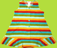 Zutano Toddler Pool Cotton Sherpa Jumper Dress
