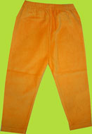 Zutano Orange Velour Pants