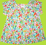 Zutano Flower Time Sleeveless Betty Dress for Toddler Girl