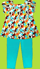 Zutano Toddler Anabelle Short Sleeve Viola Top