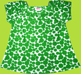 Zutano Toddler Pebbles Short Sleeve Viola Top and Apple/White Stripe Drawstring Pants