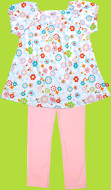 Zutano Toddler Ambrosia Short Sleeve Viola Top