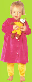 Zutano Fuchsia Velour Dress for Toddler