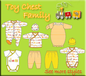 Zutano Newborn Clothing - Toy Chest print