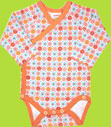Zutano Sorbetti Newborn Long Sleeve Onesie