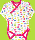 Zutano Itzy-Bitzy Snails Long Sleeve Bodysuit