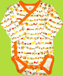 Itzy-Bitzy Toy Chest Long Sleeve Body Wrap for Newborn