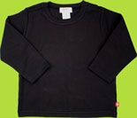 Zutano Toddler Black Long Sleeve T-shirt