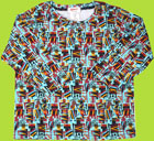 Zutano Robots Toddler Long Sleeve T-shirt