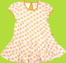 Zutano Annika Toddler Short Sleeve Twirl Dress 