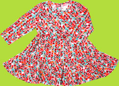 Zutano Collectibles Pink Wonderland Fine Cord Dress