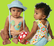 Zutano Reversible Sun Shine Top in Balalaika Print