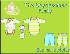 Zutano Newborn and Preemie Clothing Daydreamer Collection