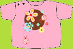 Zutano Lady Flower "Ladybug" T-shirt
