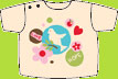 Zutano Lucky Me "Peace Dot" T-shirt