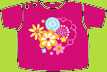 Zutano Sugar Blossom "Abriosa" T-shirt