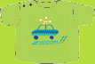 Zutano Rush Hour Short Sleeve T-shirt
