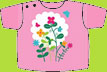 Zutano Flower Time Short Sleeve T-shirt