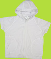 i-play White UPF 50+ Hoodie 
