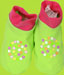 i-play Lime Multi Dot Sun Protective Swim Socks