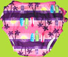 i-play Girls Surfin Sunset Ruffle Swim Diaper