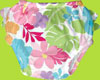 i-play Hawaiian Floral Ruffle Swim Diaper