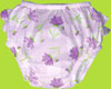 i-play Lilac Floral Ruffle Swim Diaper 