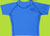 i-play Blue Rash Guard UPF 50+ w/Dino Screen Print