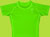 i-play Lime Rash Guard UPF50+ w/Palm Tree Screen Print