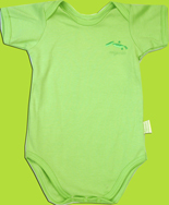 i-play Green Sprouts Green Pea Pods Organic Bodysuit