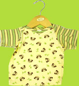 i-play Green Sprouts Organic Bamboo Shirt Sage Panda