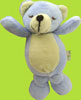i-play Green Sprouts Organic Cotton Bear Rattle Toy
