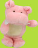 i-play Green Sprouts Organic Cotton Hippo Rattle Toy