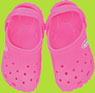 i-play Hot Pink Crocs