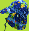 i-play Scuba Diver Reversible Flap Hat w/Ties UPF 50 