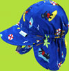 i-play Lifegaurd Dog Reversible Flap Hat UPF 50+