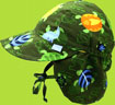 i-play Turtles Flap Sun Hat with Ties UPF 50+ 