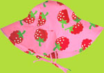 Raspberry Children's Sun Hat