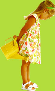 le top Tulips and Daffodil Dress