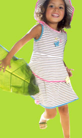 le top Two Tiered Sun Dress Butterfly Dreams