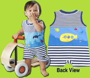 le top "Deep Ocean" Under The Sea Romper