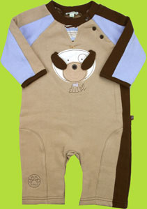 le top Pound Pup French Terry Coverall