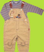 le top Campfire Cowboy Corduroy Over and Long Sleeve Shirt Set