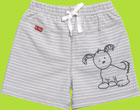 le top Puppy stripe swim trunk