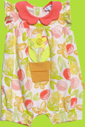 le top Tulip Time Daffodil Flower Pot Romper