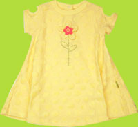le top Daisy Dots Sculpted Dot Terry Cover Up Dress