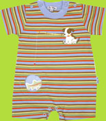 le top fishing puppy baby boy romper